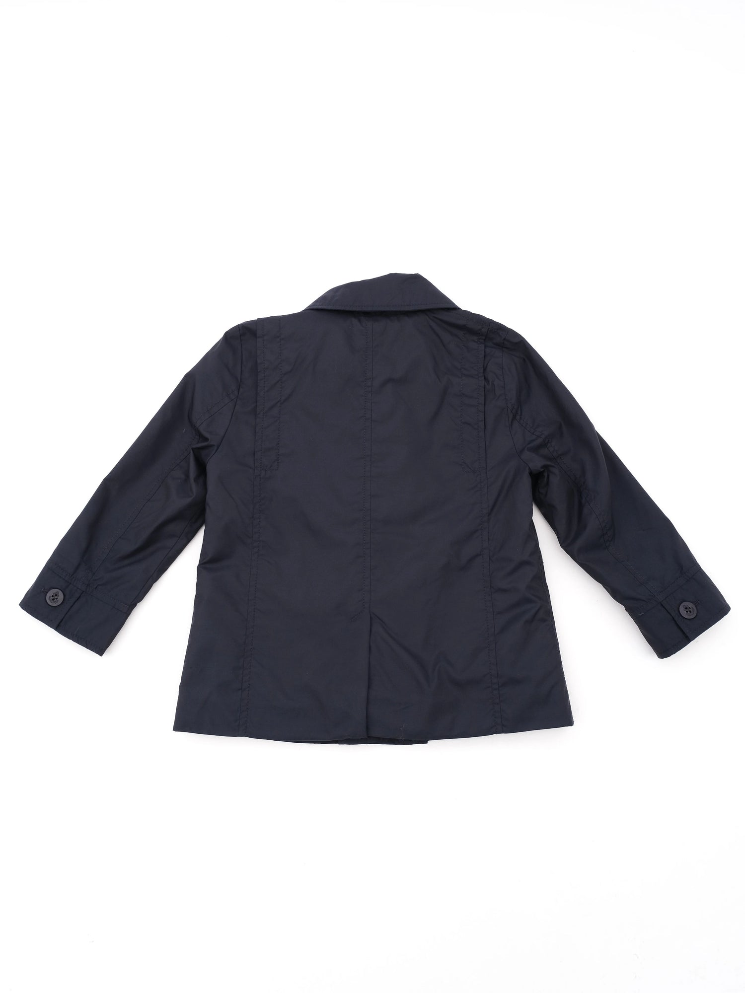 Excellent Dolce Gabbana Kids Blue Double-Breasted Coat Size 4