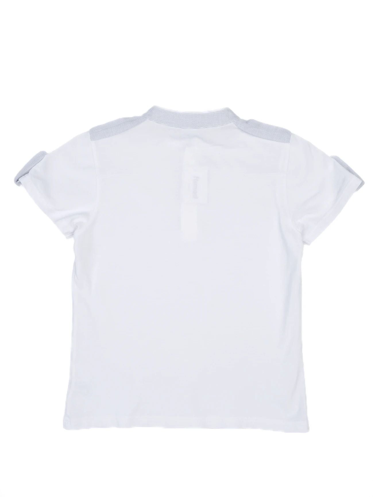 Excellent Dior White Cotton Shirt Size 10 for Kids with Button Details