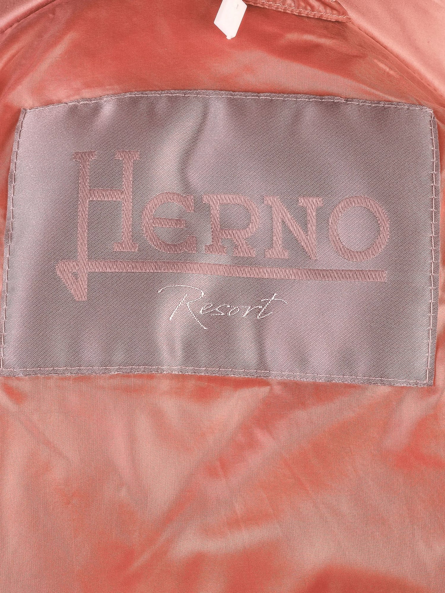 Average Herno Pink Quilted Puffer Coat Size M Women&