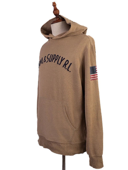 Excellent Ralph Lauren Orange Hoodie Men&