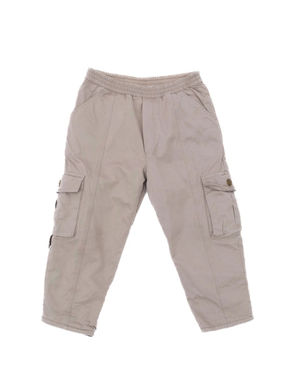Excellent Dior Gray Cotton Cargo Pants Size 2 for Kids
