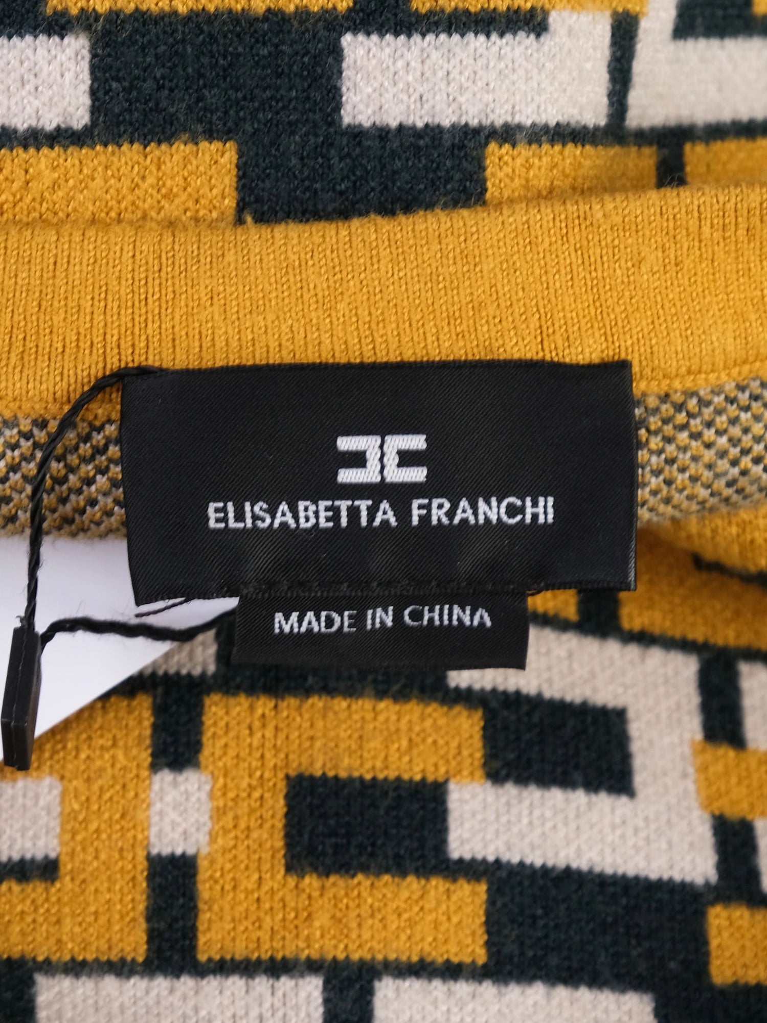 Excellent Elisabetta Franchi Short-Sleeve Sweater Size M Combined