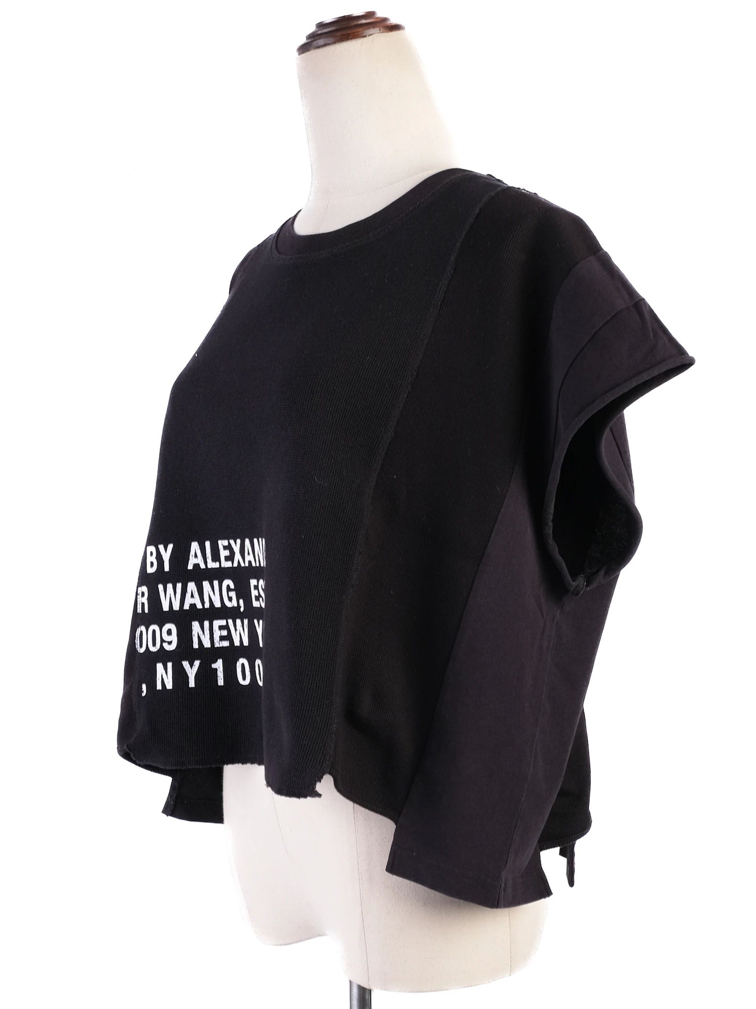 Excellent Alexander Wang Black Nylon Top Size S Women&