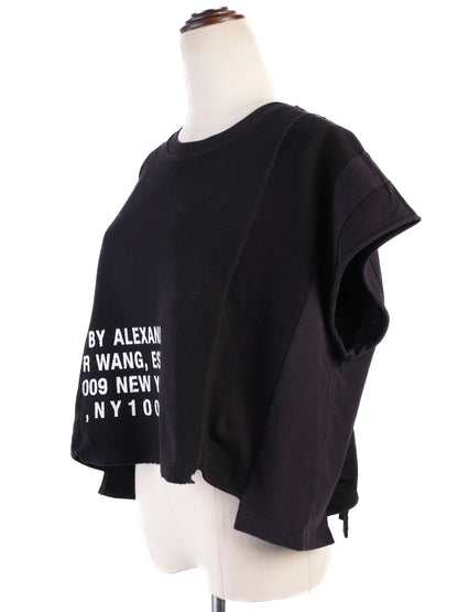Excellent Alexander Wang Black Nylon Top Size S Women&