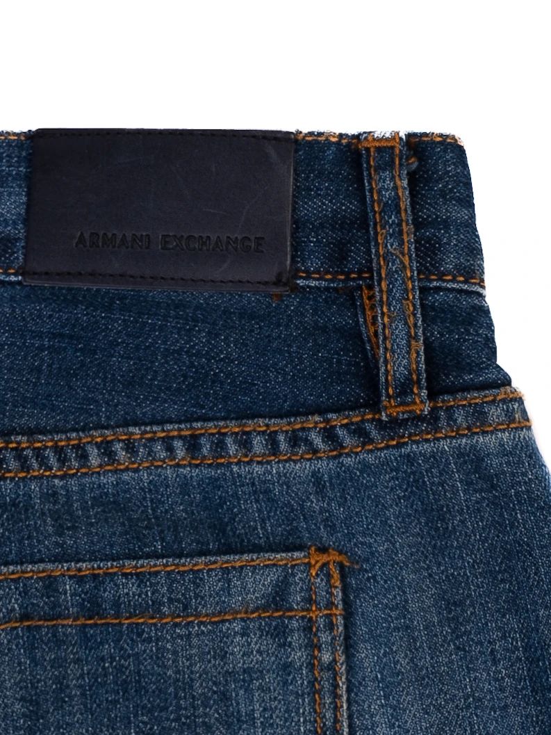 Excellent Armani Exchange Blue Jeans Women&