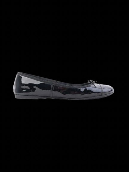 Excellent Prada Black Patent Leather Ballet Flats Size 39