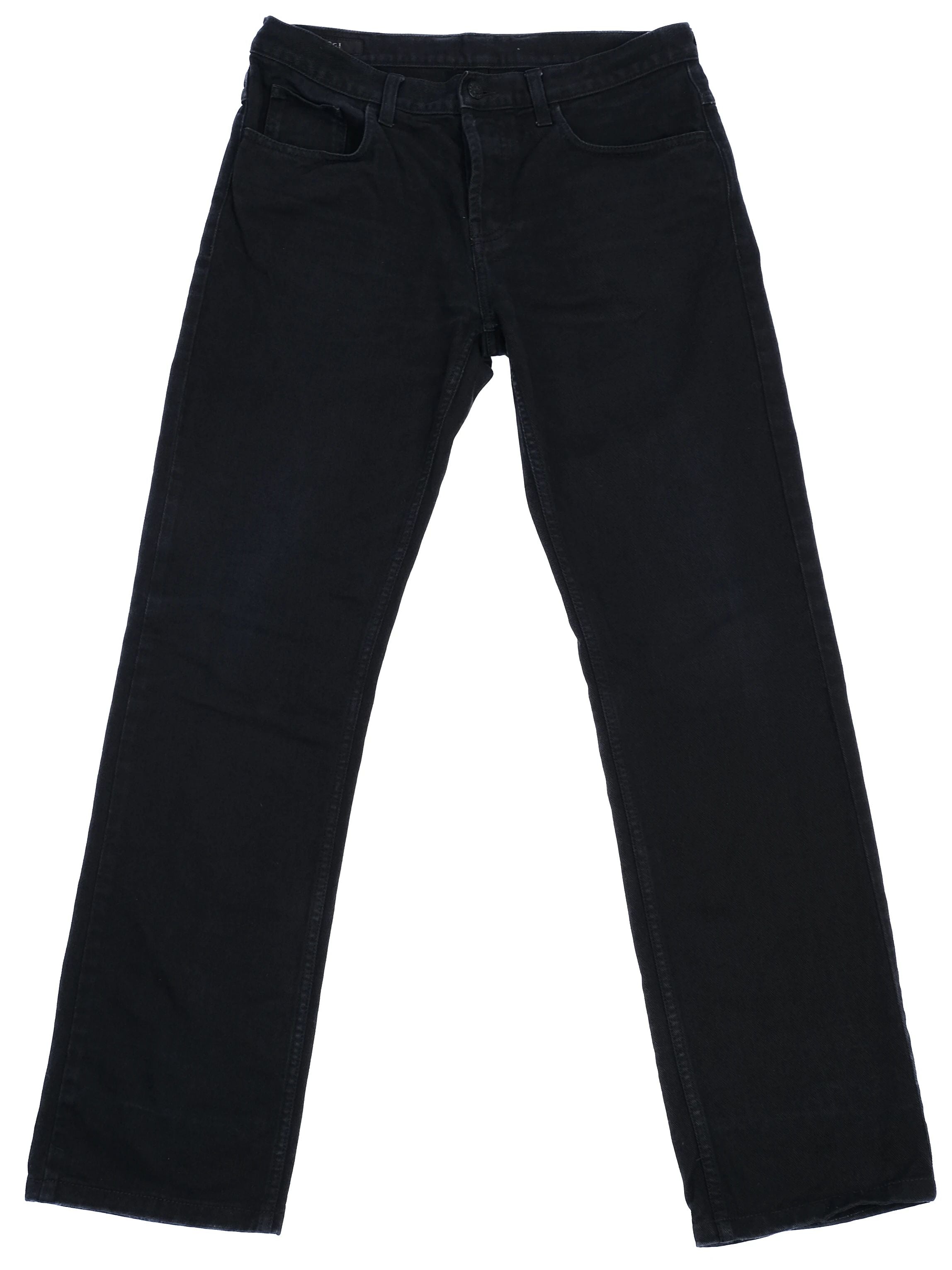 Gucci Black Cotton Jeans Excellent Condition Made in Italy