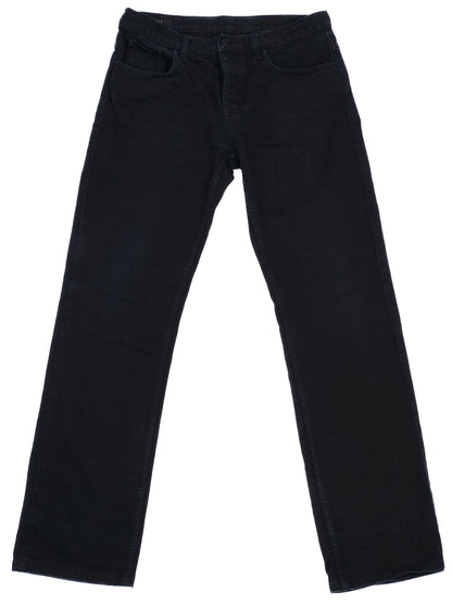 Gucci Black Cotton Jeans Excellent Condition Made in Italy