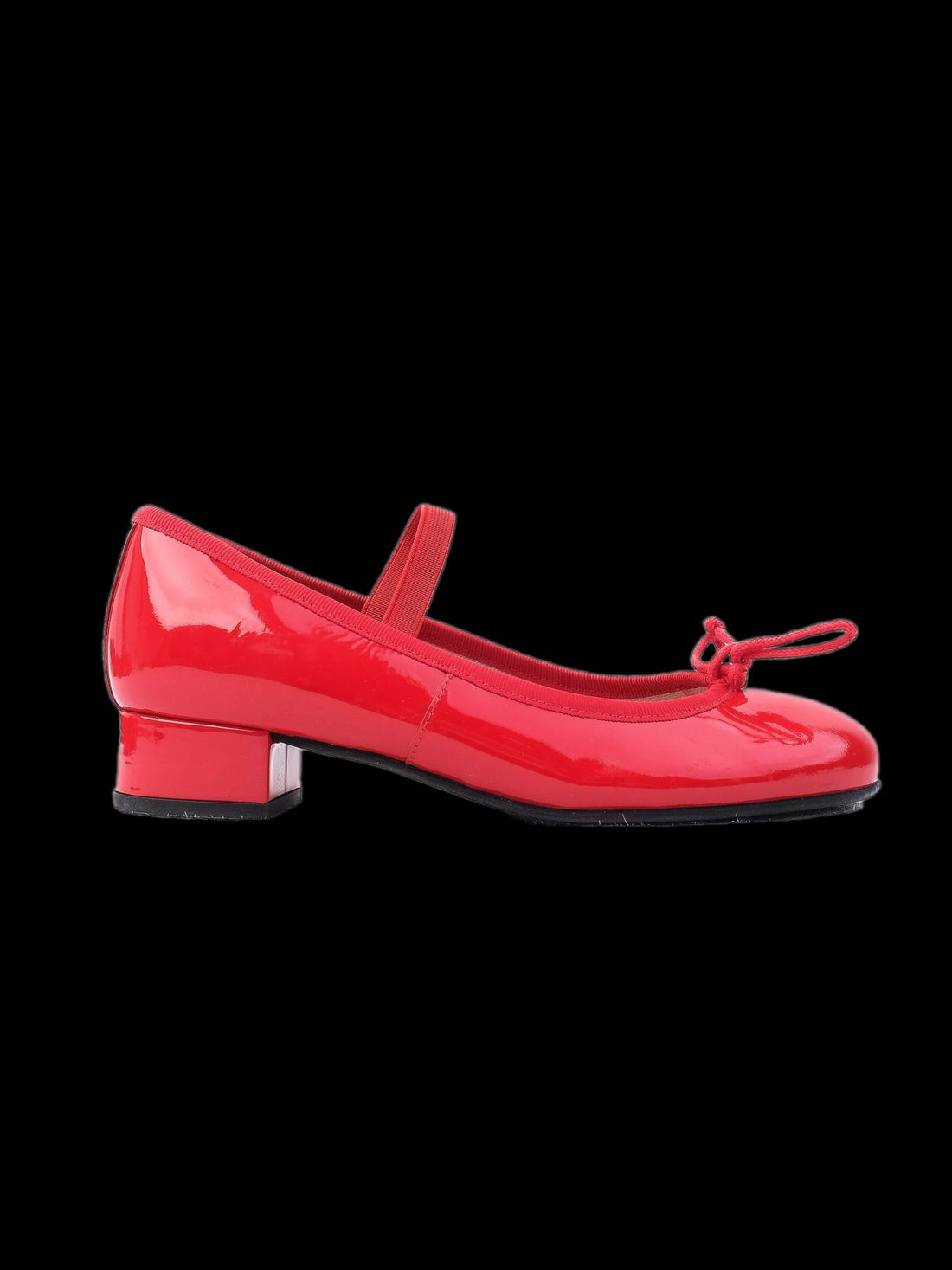 Excellent Pretty Ballerinas Red Leather Ballet Flats Size 33