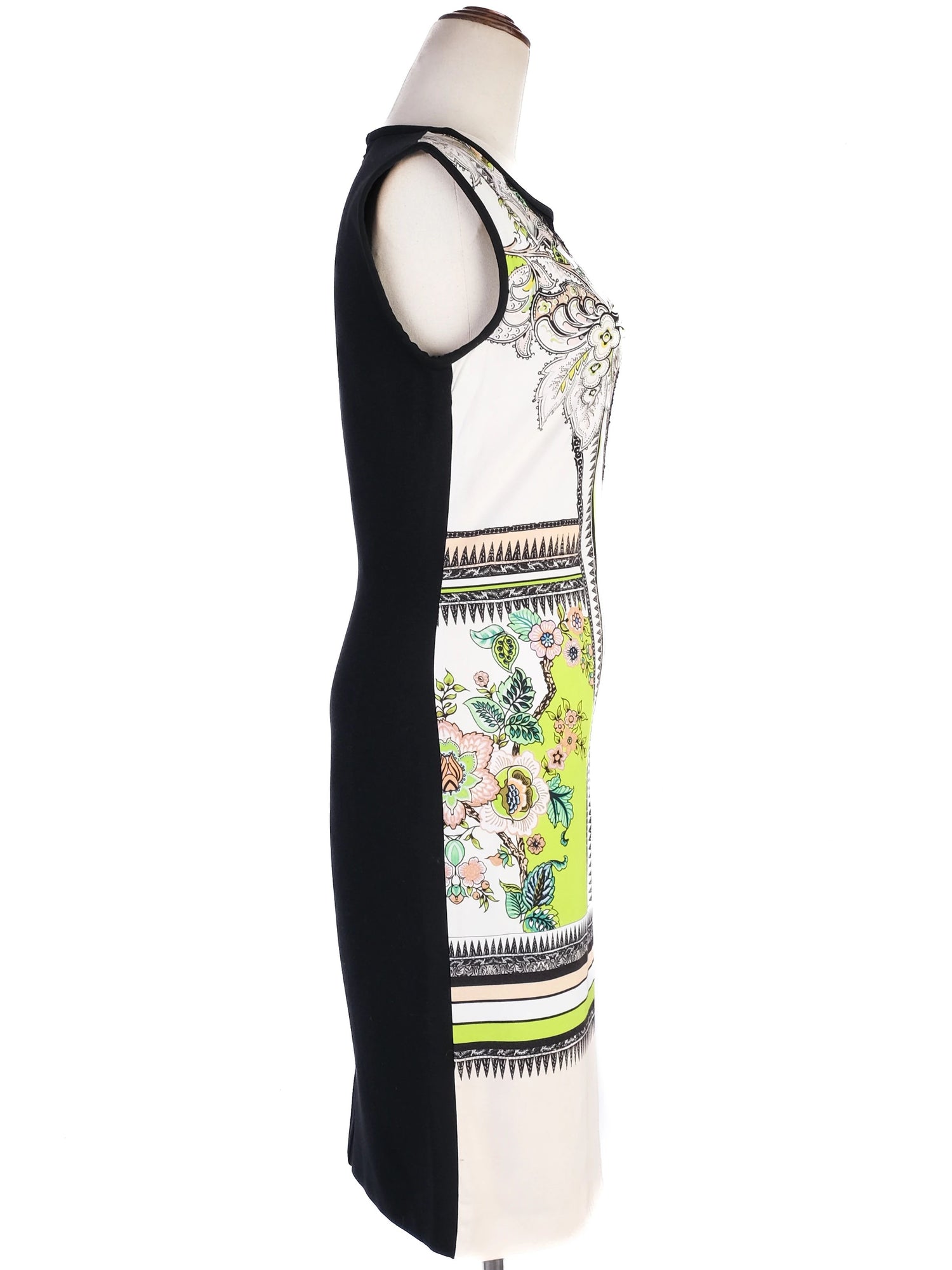 Excellent Roberto Cavalli Sleeveless Dress Size L Combined Viscose