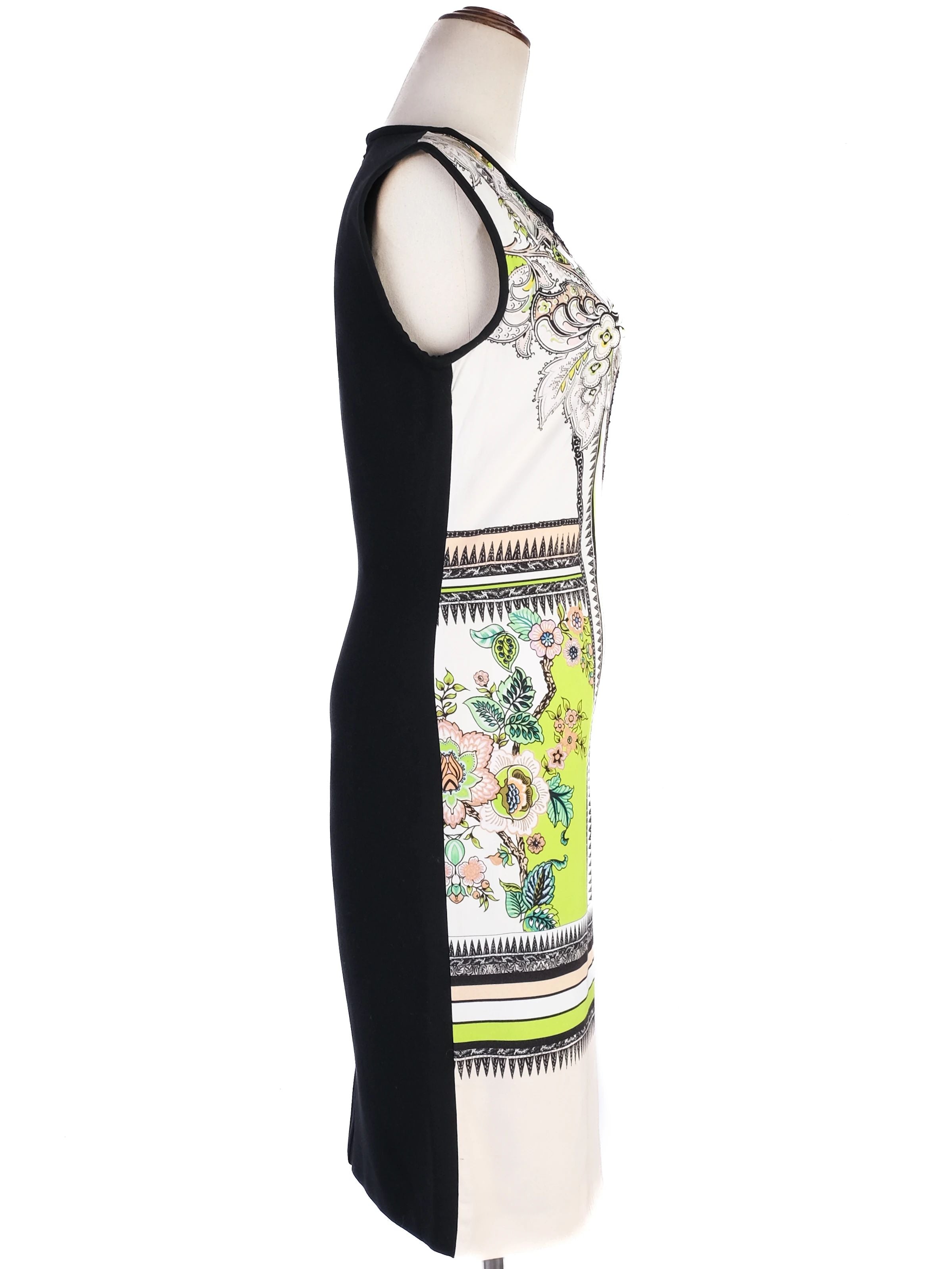 Excellent Roberto Cavalli Sleeveless Dress Size L Combined Viscose