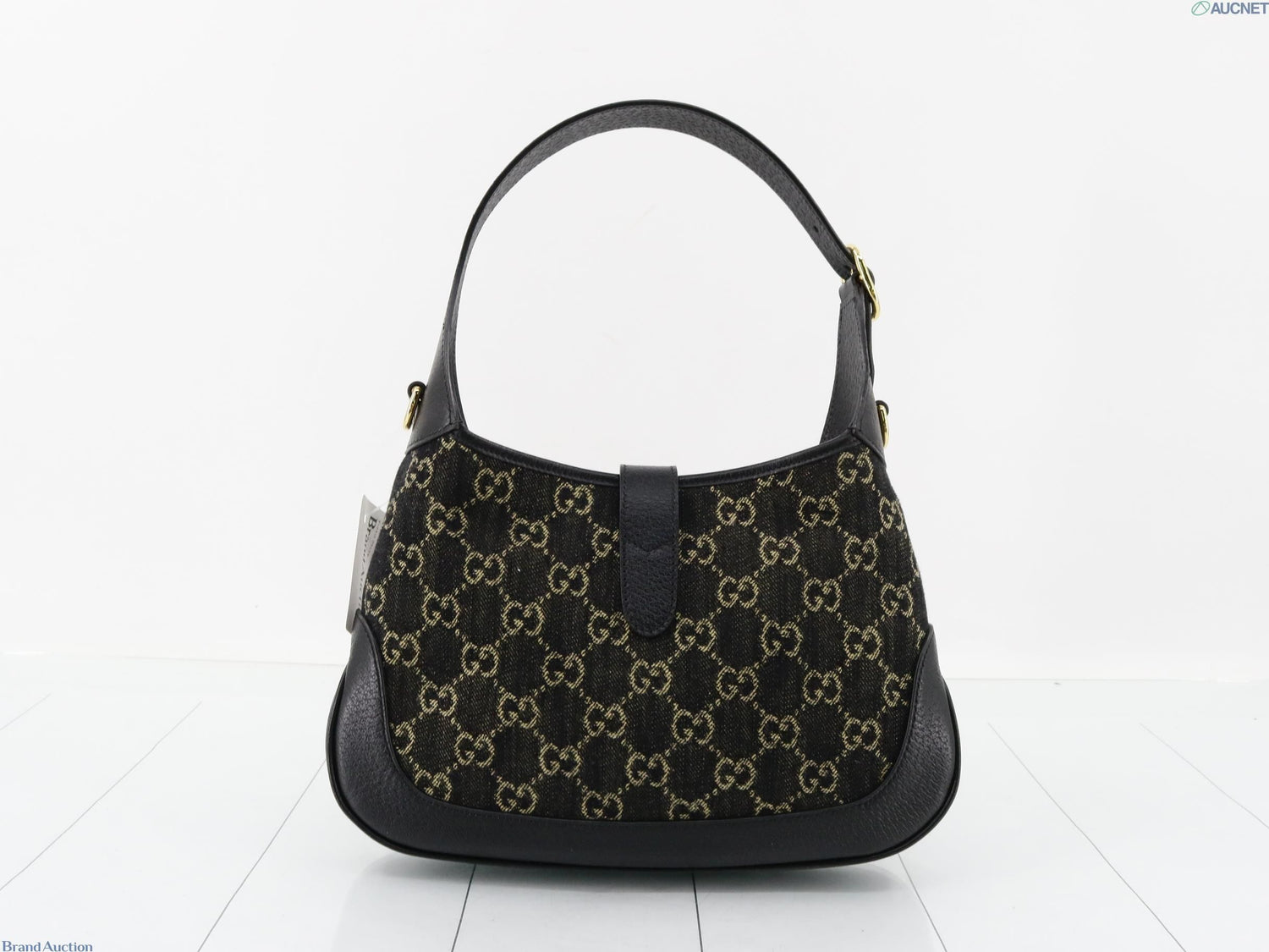 Gucci Jackie Gg Canvas Shoulder Bag