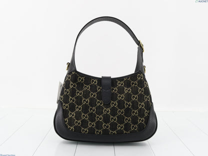 Gucci Jackie Gg Canvas Shoulder Bag