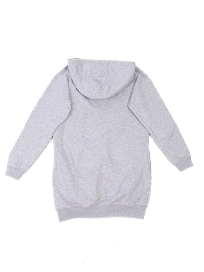 Excellent Kenzo Gray Hoodie Kids Size 12 with Embroidered Tiger Design
