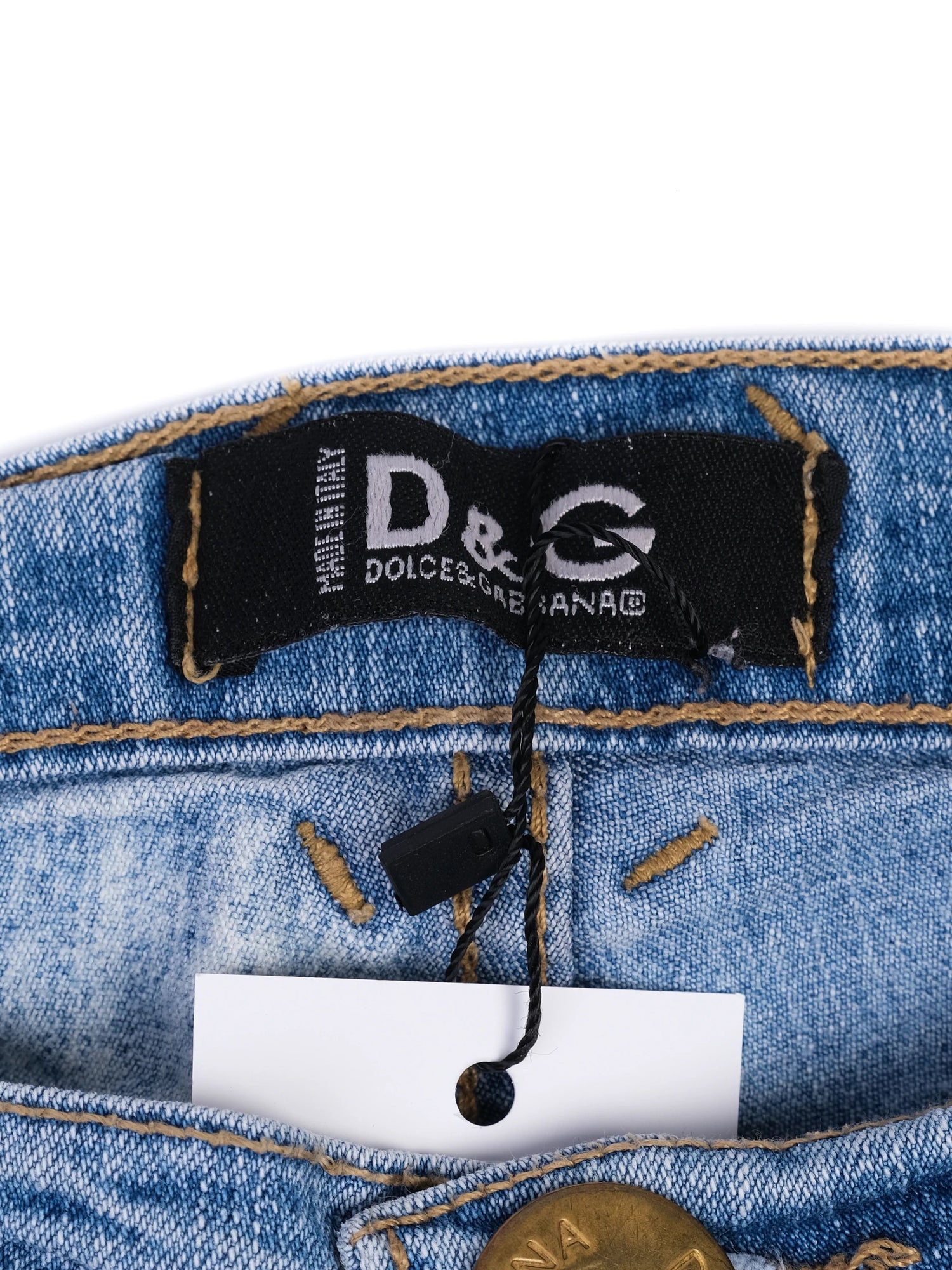 Excellent Dolce Gabbana Blue Denim Flare Jeans Size M