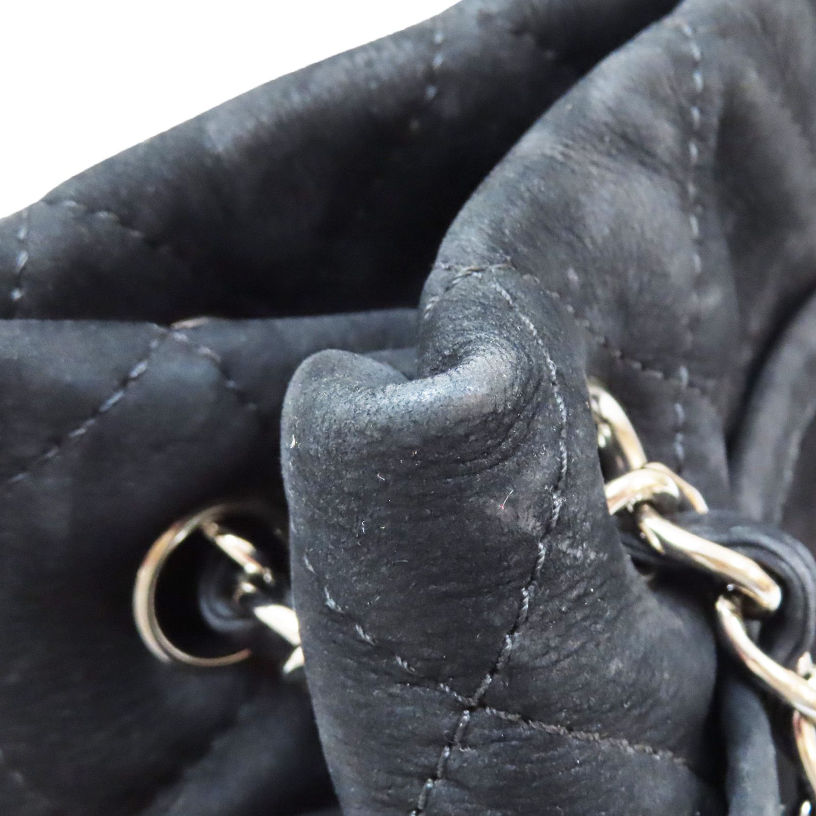 Chanel Natural Beauty Tote Black Suede