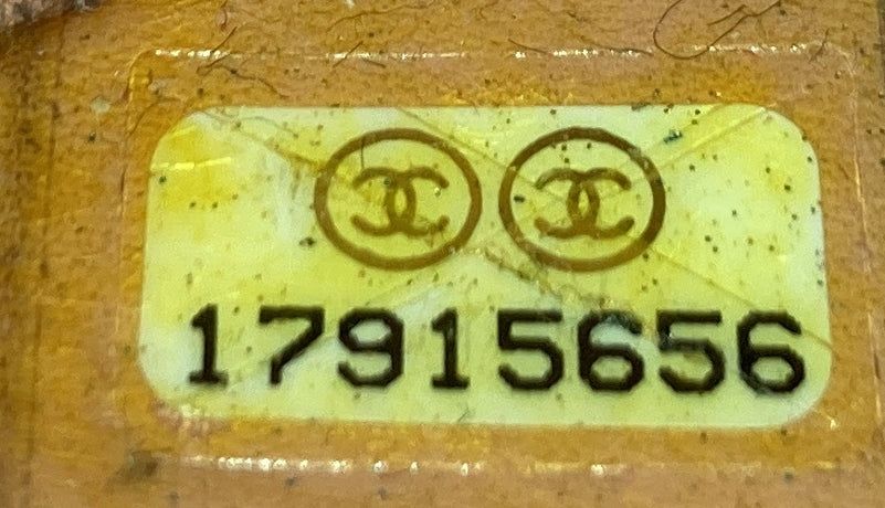 Chanel Classic Double Flap Bag Matte Python Jumbo