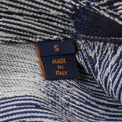 Louis Vuitton Damier Shirt Jacket Navy Gray Other Tops Rm 241m Fvd Hqs 04w