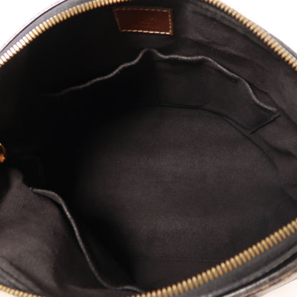 Louis Vuitton Monogram Pallas Hand-milled Shoulder And Back Bags Brown Noir 2way Shoulder Bag M 41064