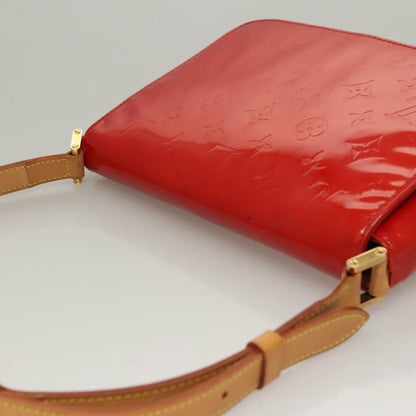 Louis Vuitton Vernis Thompson Street Bag Red M 91094 Lv Auth