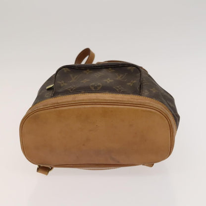 Louis Vuitton Monogram Montsouris Mm Backpack M 51136 Lv Auth