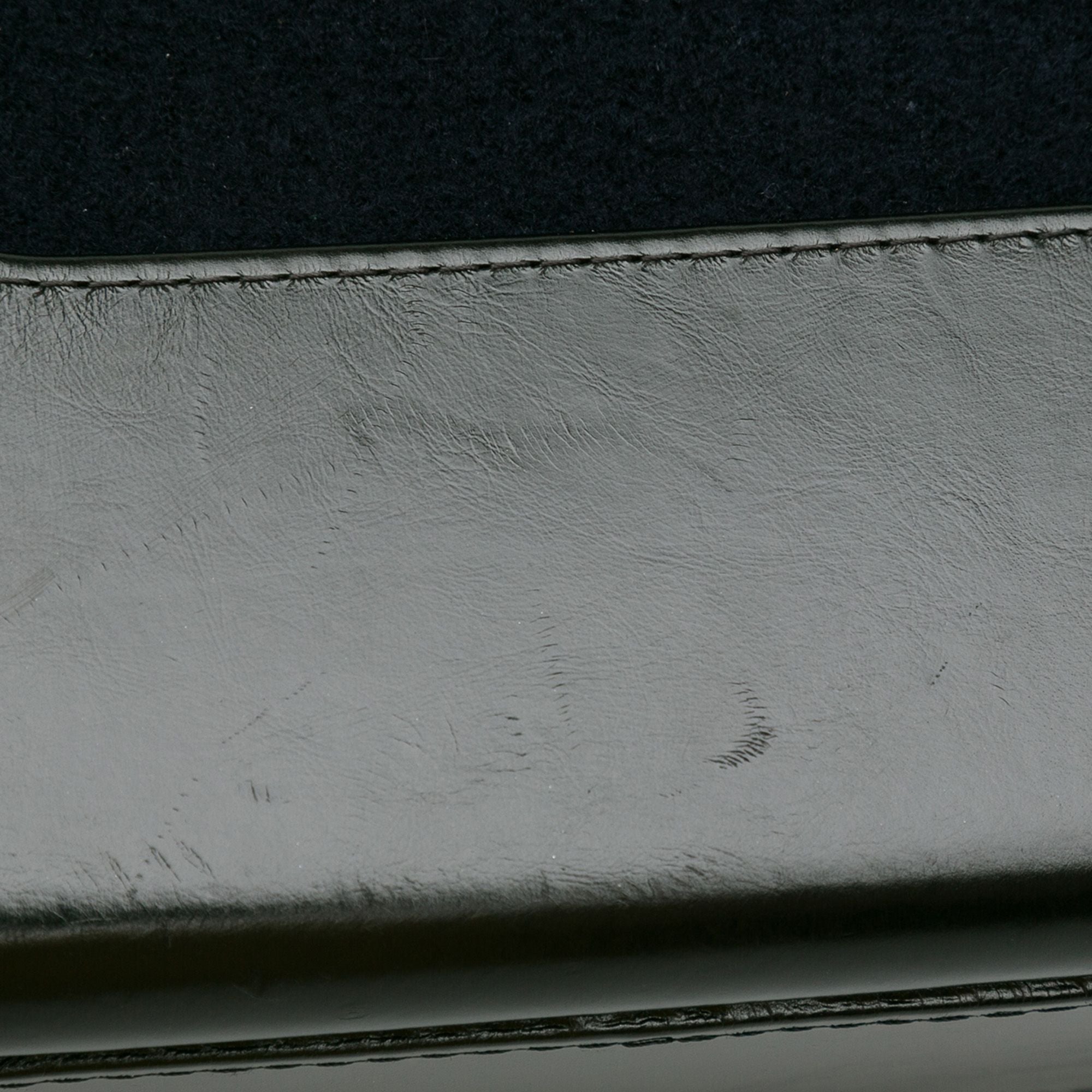 Chanel Medium Wool Paris-hamburg Embroidered Gabrielle Crossbody Blue