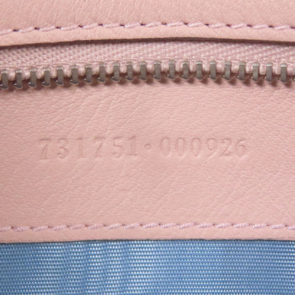 Gucci Satin Shoulder Bag Pink Other Satin 731751 Fabif