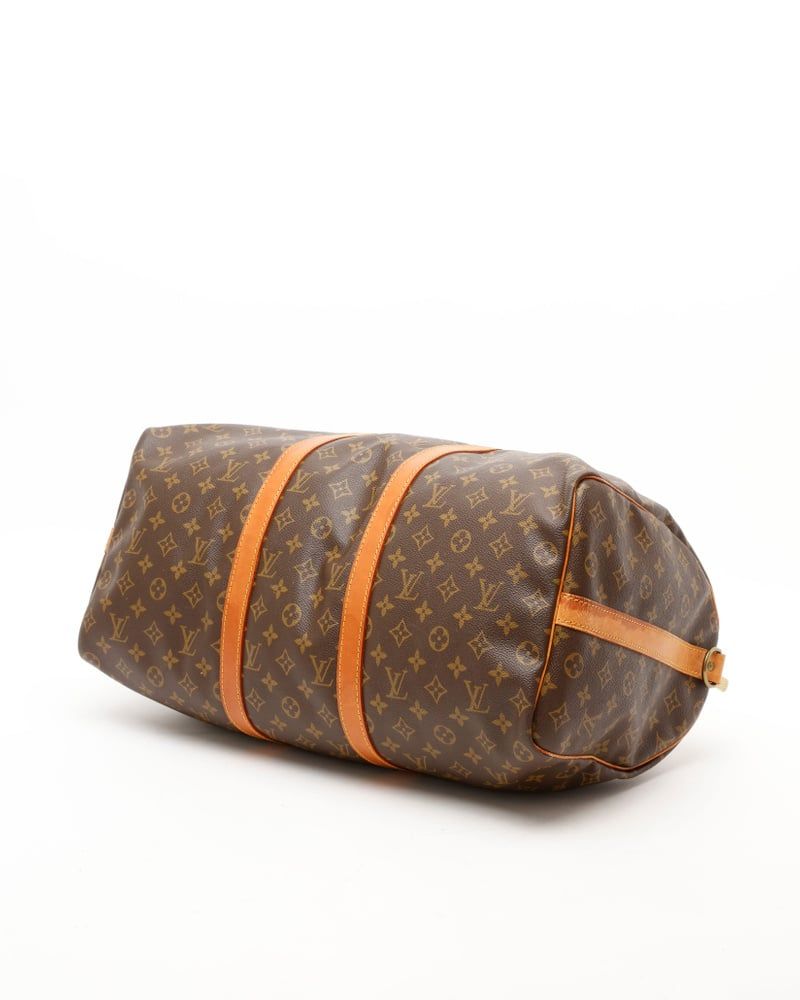 Louis Vuitton Monogram Keepall Bandoliered 50 Weekend Bag