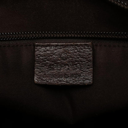 Gucci Gg Canvas Shoulder Bag Beige Brown Canvas 27639