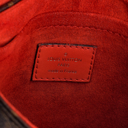 Louis Vuitton Locky Handbag Monogram Canvas With Leather Bb