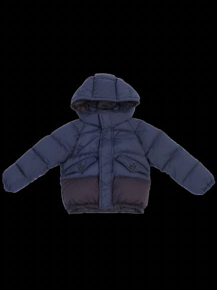 Excellent Burberry Blue Puffer Jacket for Kids Size 4