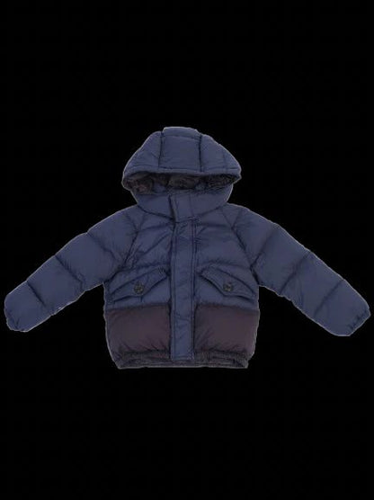Excellent Burberry Blue Puffer Jacket for Kids Size 4