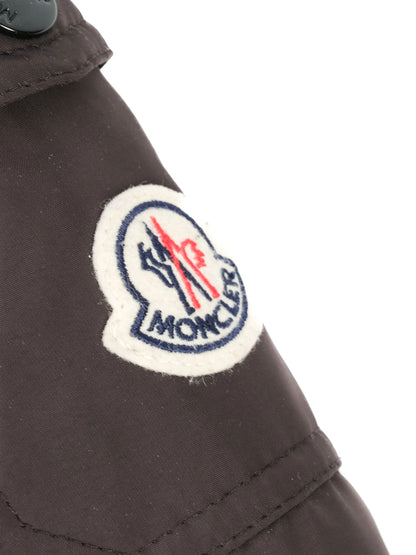 Perfect Moncler Kids Black Winter Parka with Fur Trim, Size 14