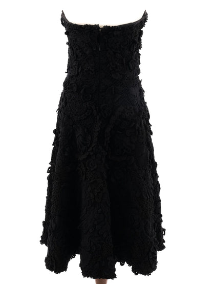 Excellent Ralph Lauren Black Sleeveless Dress Size S Viscose