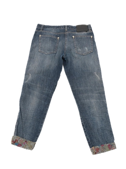 Excellent Phillipp Plein Distressed Denim Jeans Blue Size M