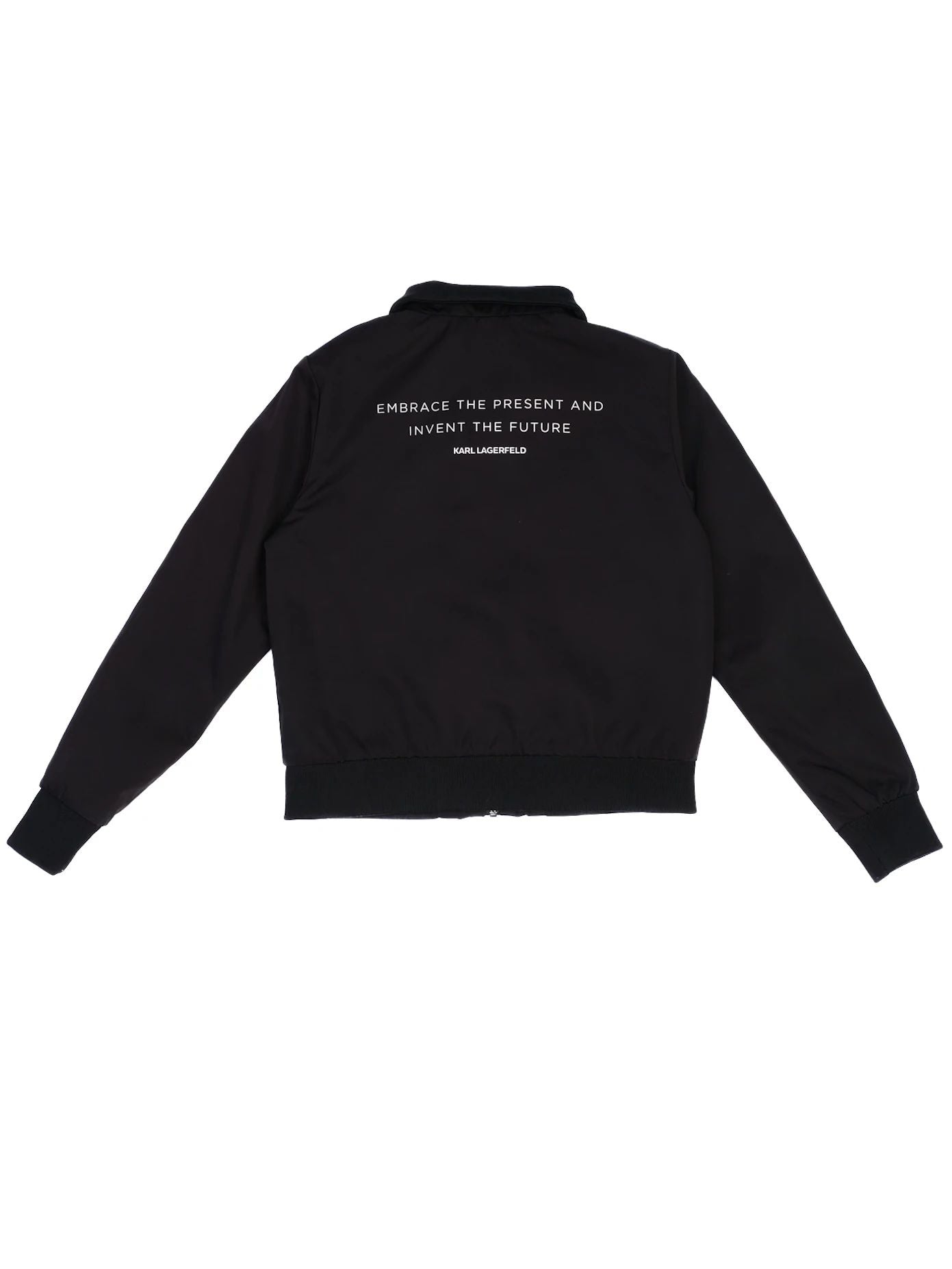 Excellent Karl Lagerfeld Kids Black Jacket Size 10