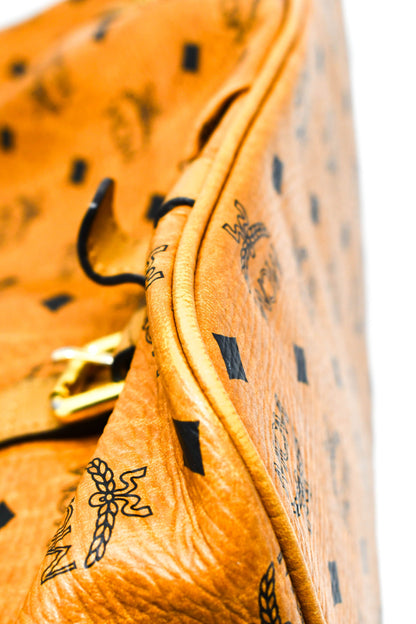 MCM 2Way Bag Cognac