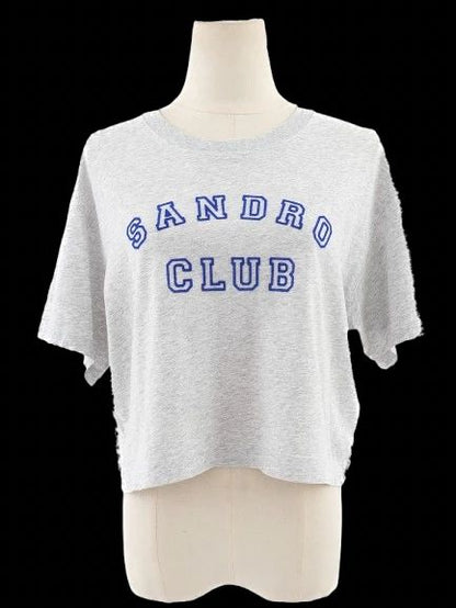 Excellent Sandro Gray T-Shirt Women&