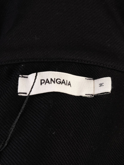 Excellent Pangaia Black Hooded Jacket Cotton Medium Size M