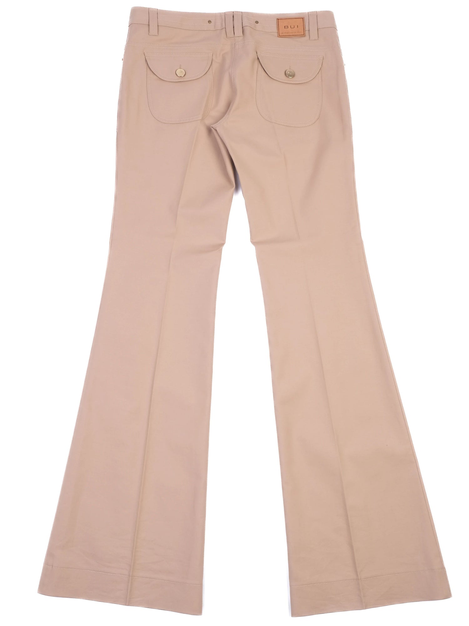 Excellent Barbara Bui White Flared Trousers Size S