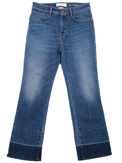 Weekend MaxMara Blue Cotton Jeans Size S Excellent Condition