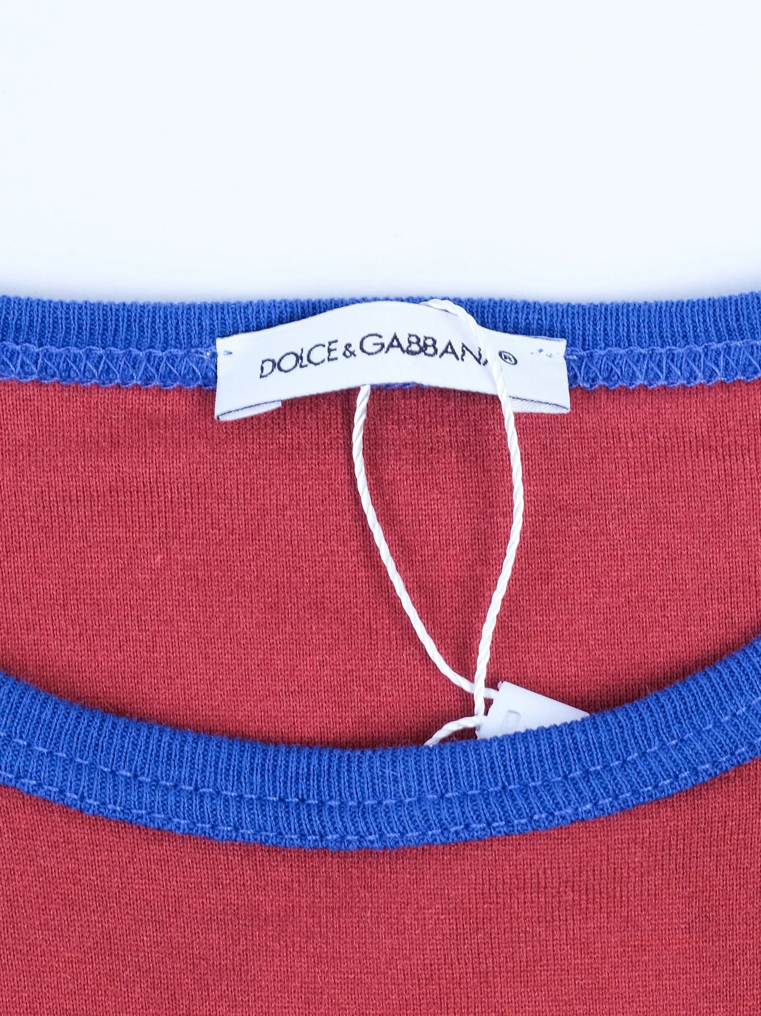 Excellent Dolce Gabbana Red Cotton Kids T-Shirt Size 12