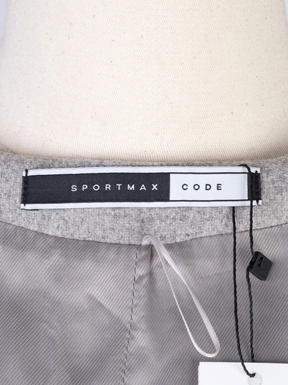 Excellent Sportmax Gray and Furry Women&