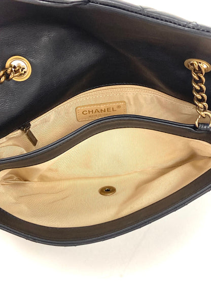 Chanel Medium Calfskin CC Crown Flap Bag