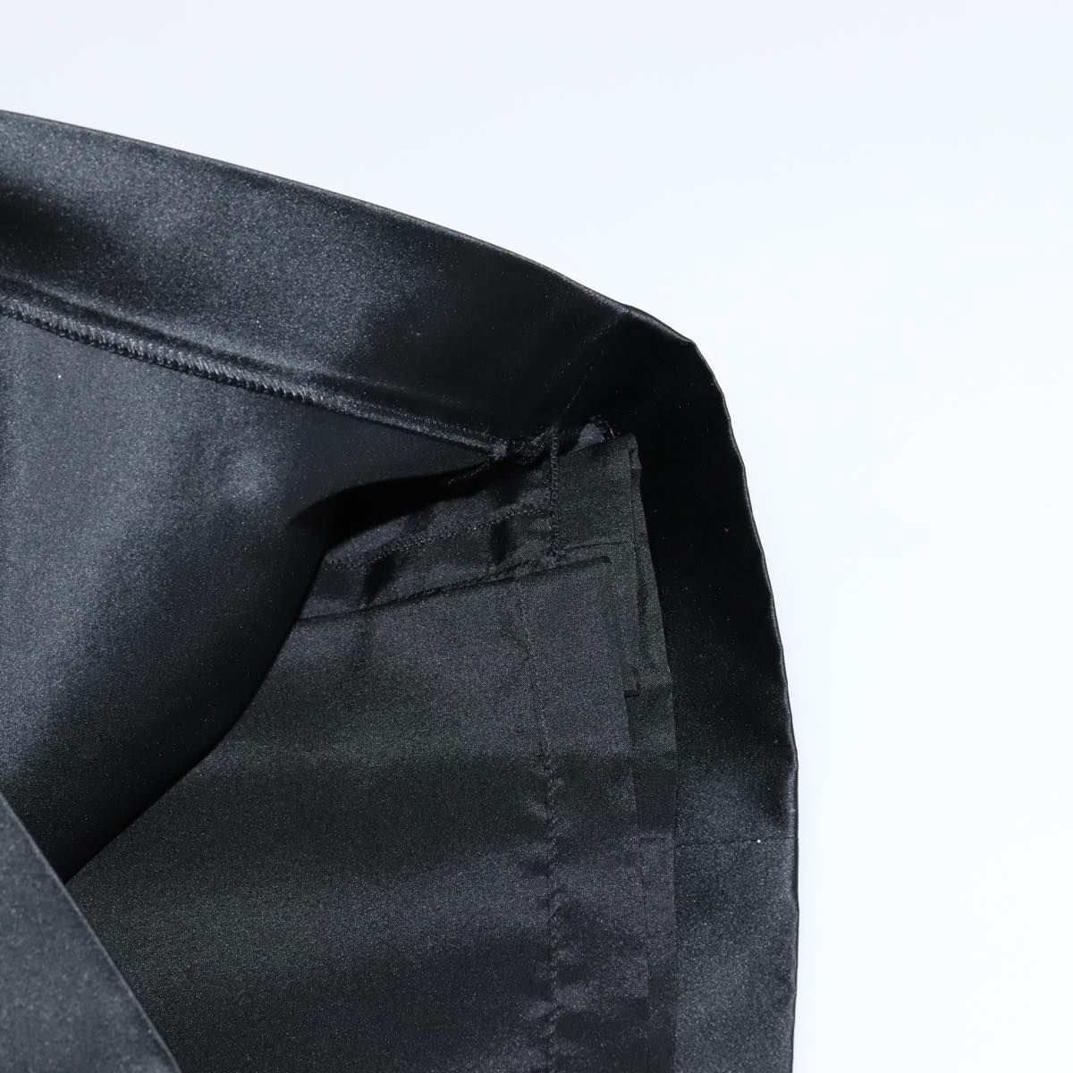 Chanel One Piece Silk Black Cc Auth