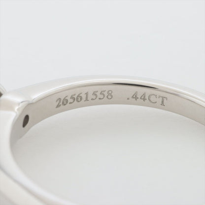 Tiffany &amp; Co. Solitaire Diamond Ring Pt950 4.6g 0.44