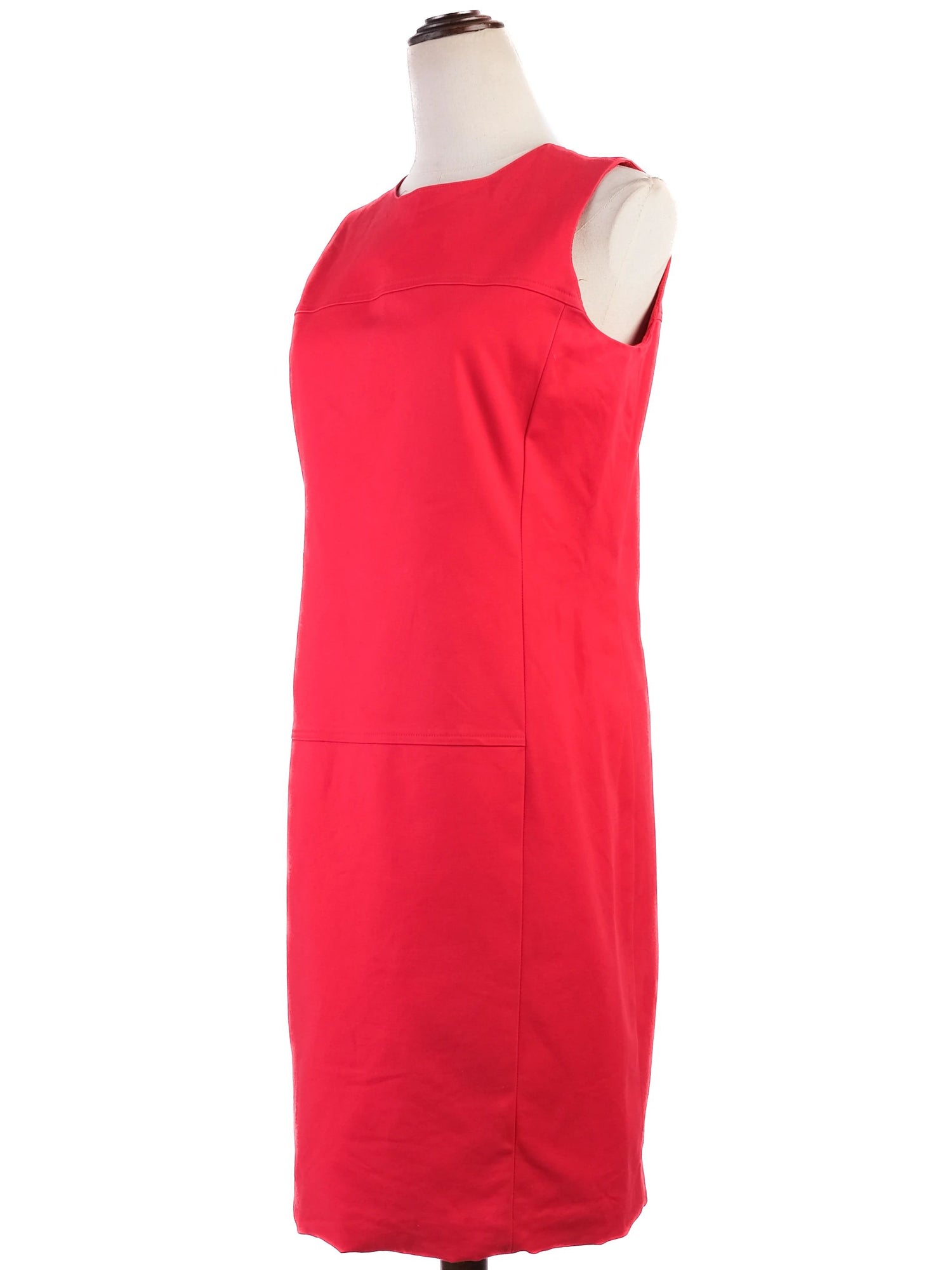 Excellent Ralph Lauren Red Sleeveless Dress Size M