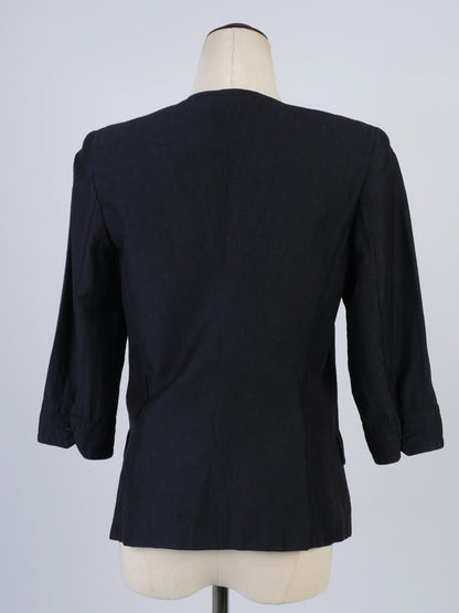 Max Mara Excellent Condition Blue Wool Blazer Size L