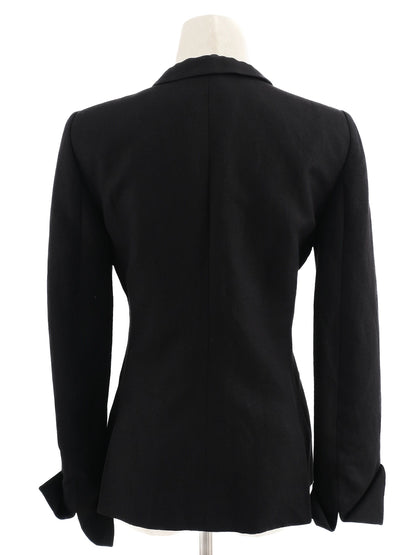 Excellent Emporio Armani Black Tailored Blazer Size M