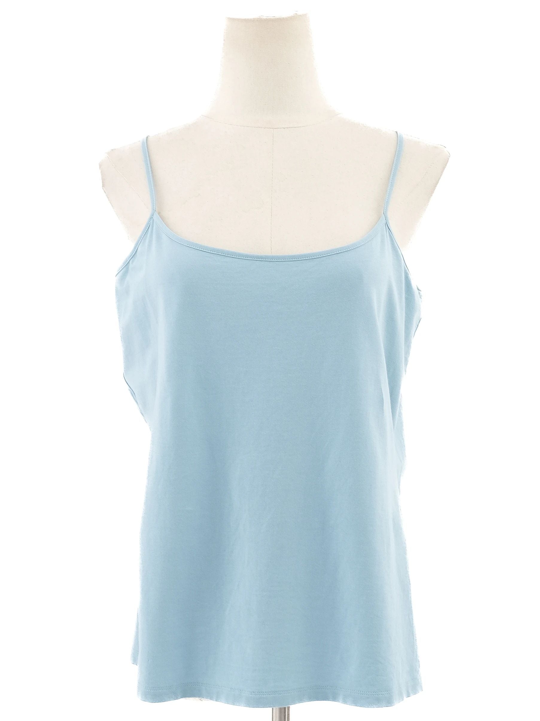 Excellent Max Mara Blue Cotton Sheer Long-Sleeved Shirt Dress